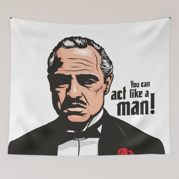 Item preview, Act Like A Man! designed and sold by jamieleeart.