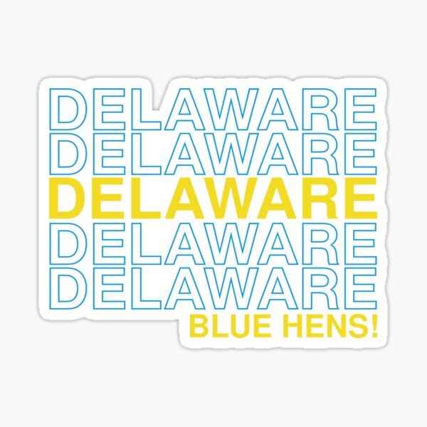 Item preview, Delaware Shopping Bag designed and sold by Rachel's Room.