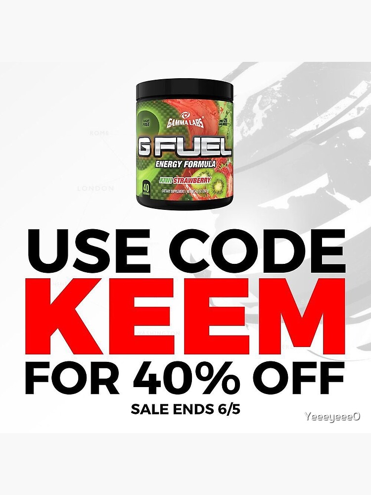 "Use Code Keem GFUEL" Art Print for Sale by Yeeeyeee0 Redbubble