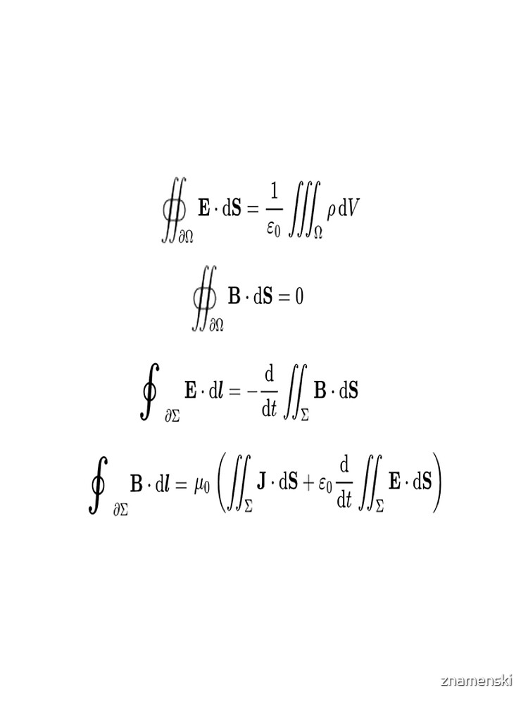 Maxwell's equations, #Maxwells, #equations, #MaxwellsEquations, Maxwell, equation, MaxwellEquations, #Physics, Electricity, Electrodynamics, Electromagnetism by znamenski