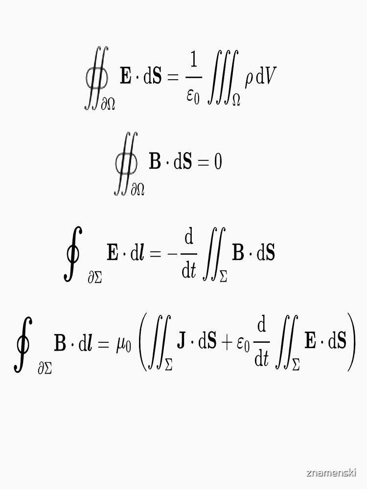 Maxwell's equations, #Maxwells, #equations, #MaxwellsEquations, Maxwell, equation, MaxwellEquations, #Physics, Electricity, Electrodynamics, Electromagnetism by znamenski
