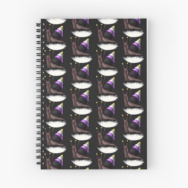 Item preview, Nonbinary Pride Snail with Dandelion Seed designed and sold by PrideSnails.