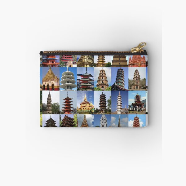 Item preview, Pagodas designed and sold by Montage-Madness.