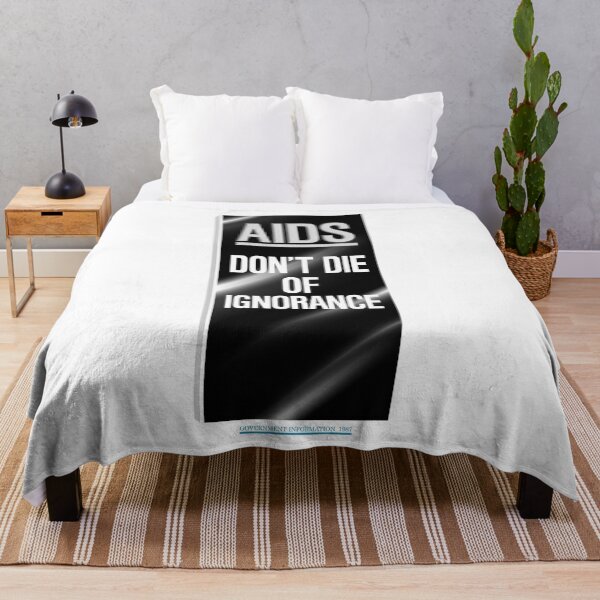 Item preview, NDVH AIDS - Don't Die of Ignorance designed and sold by Nik’s T-Shirts.