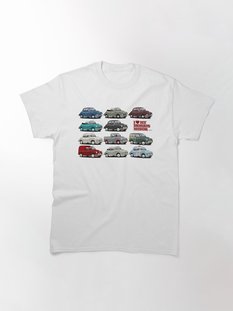 morris minor tshirt