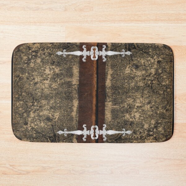 Item preview,  leather journal with metal work 2 designed and sold by myatticstudio.