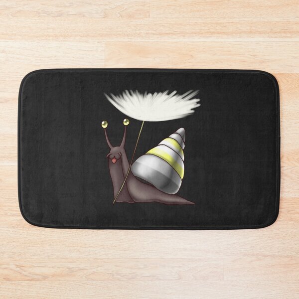 Item preview, Demigender Demienby Pride Snail with Dandelion Seed designed and sold by PrideSnails.