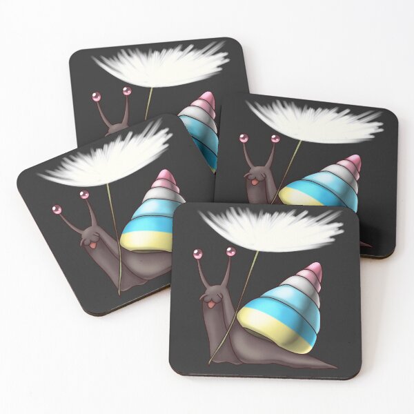 Item preview, Genderflux Pride Snail with Dandelion Seed designed and sold by PrideSnails.