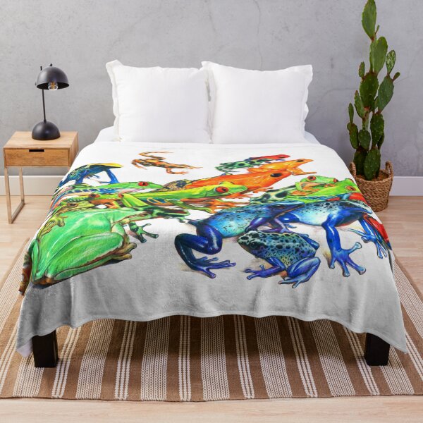 Item preview, Tropical Frog Collage designed and sold by Salmoneggs.