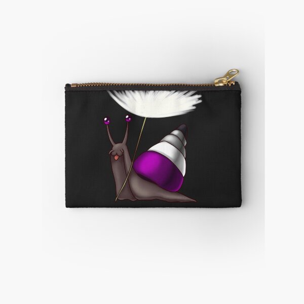 Item preview, Asexual Pride Snail with Dandelion Seed designed and sold by PrideSnails.