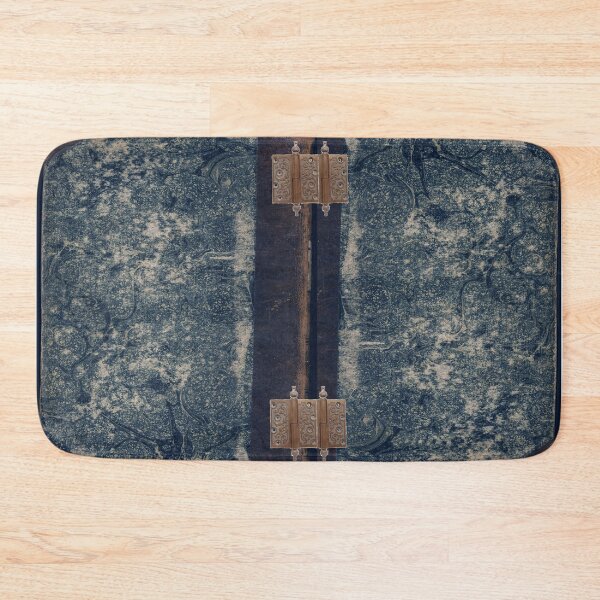 Item preview, leather journal with metal work 3 designed and sold by myatticstudio.