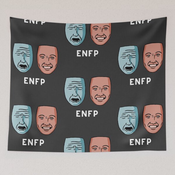Item preview, ENFP MBTI (Myers Briggs Campaigner) designed and sold by isstgeschichte.