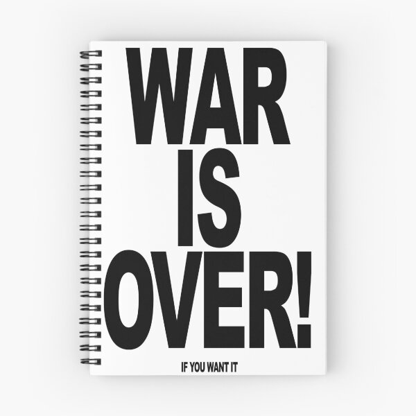Item preview, War is Over designed and sold by GeeklyShirts.