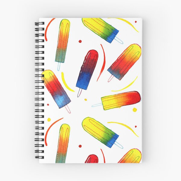 Item preview, Rainbow Popsicles designed and sold by PapieroweDrzewo.