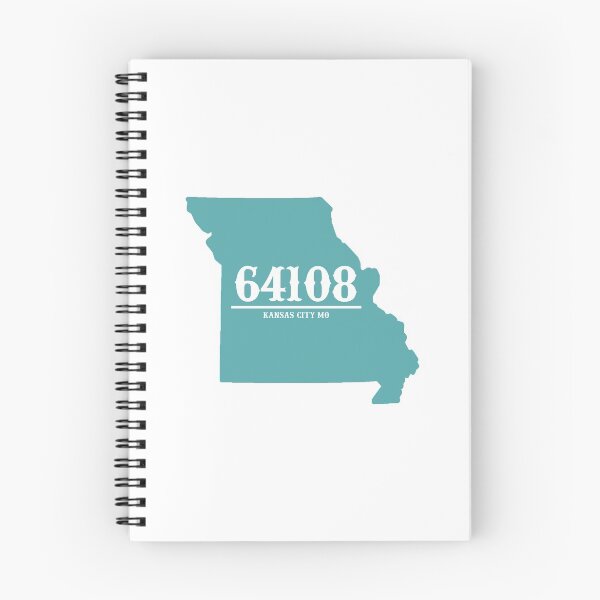 Item preview, 64108 Kansas City Missouri Teal designed and sold by anything4joji.