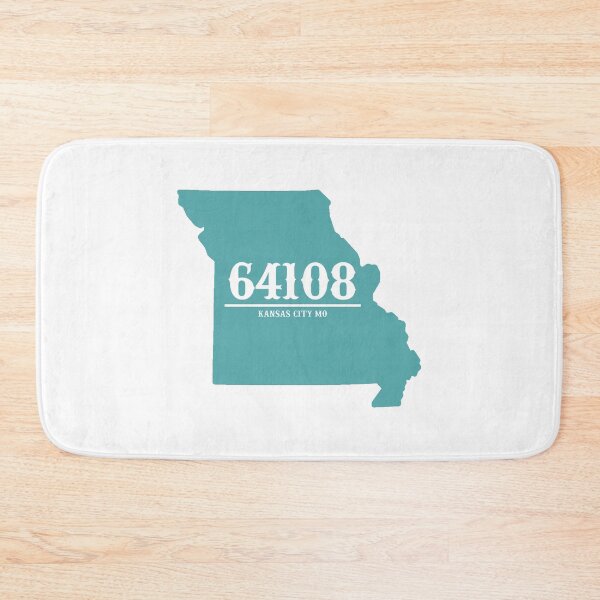 Item preview, 64108 Kansas City Missouri Teal designed and sold by anything4joji.