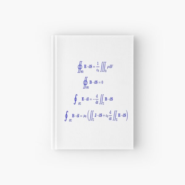 Maxwell's equations, #Maxwells, #equations, #MaxwellsEquations, Maxwell, equation, MaxwellEquations, #Physics, Electricity, Electrodynamics, Electromagnetism Hardcover Journal