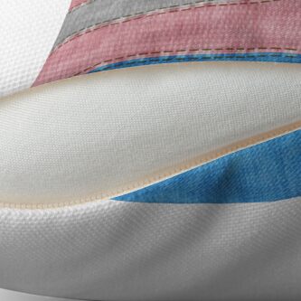 Alternate view of Transgender Denim Flag Floor Pillow