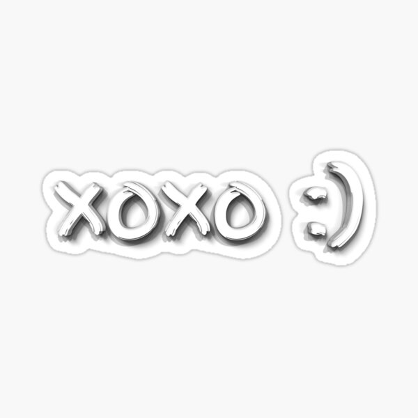 xoxo Sticker