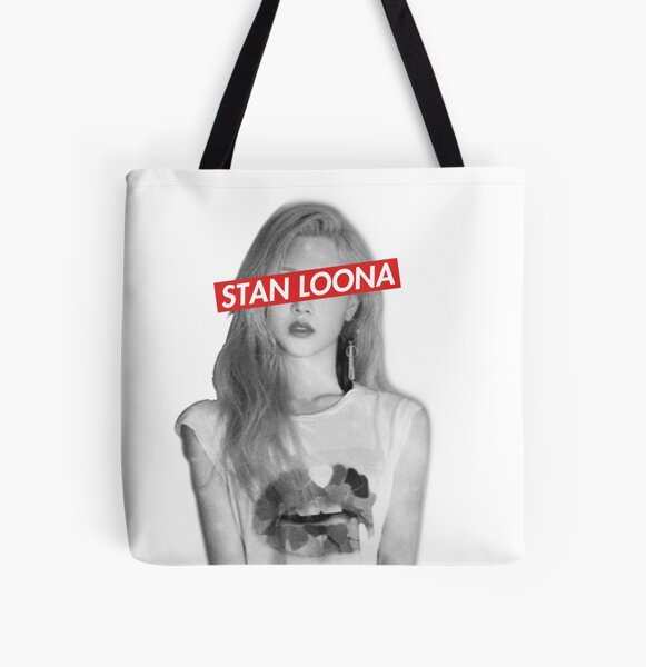 KIM LIP (LOONA) Eclipse - Stan Loona Parody Logo All Over Print Tote Bag