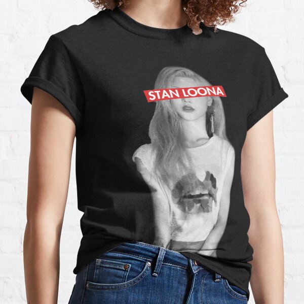 KIM LIP (LOONA) Eclipse - Stan Loona Parody Logo Classic T-Shirt