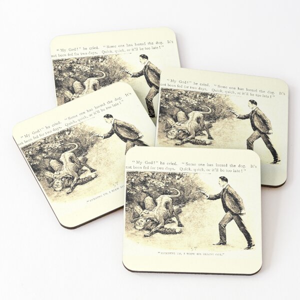 Item preview, Sherlock Holmes - Copper Beeches - (Sidney Paget Vintage Illustration) designed and sold by CrimeLab.