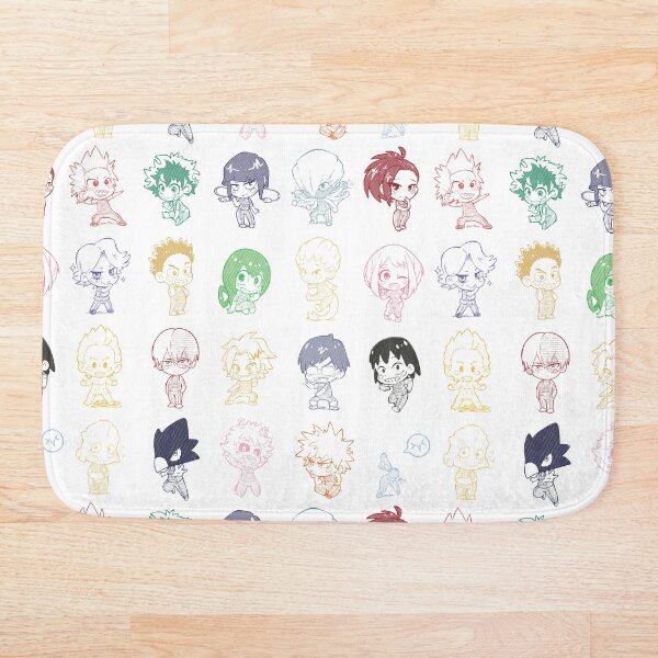 CHIBIMANIA CLASS 1-A + Mirio ver. Bath Mat