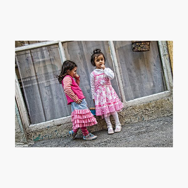 Bashful Babes Photographic Print