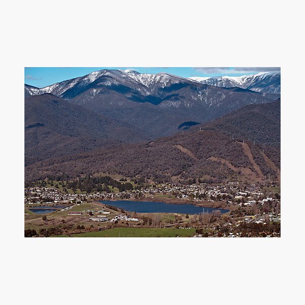 Item preview, Kiewa pondage mt Beauty from lower Tawonga Gap lookout 20100828 1348 designed and sold by Fred Mitchell.