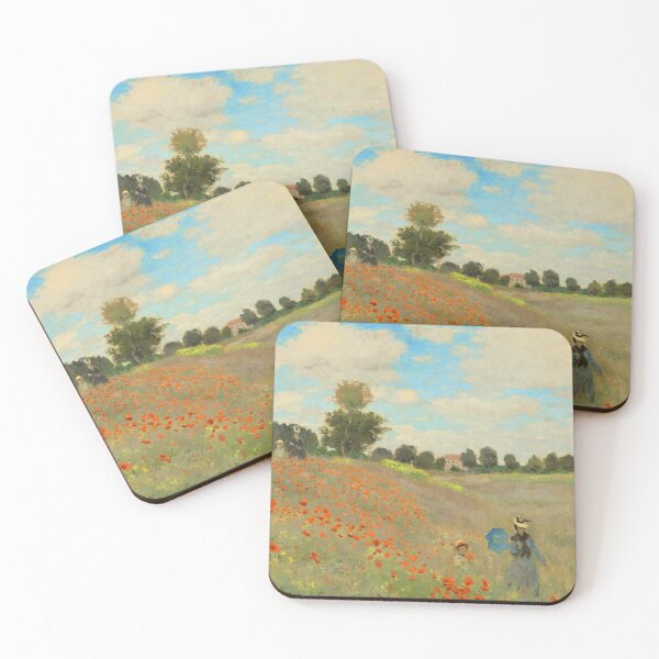 Item preview, Monet Poppy Field designed and sold by ChrisSideHustle.