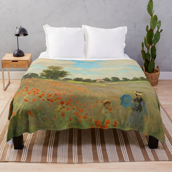 Item preview, Monet Poppy Field designed and sold by ChrisSideHustle.