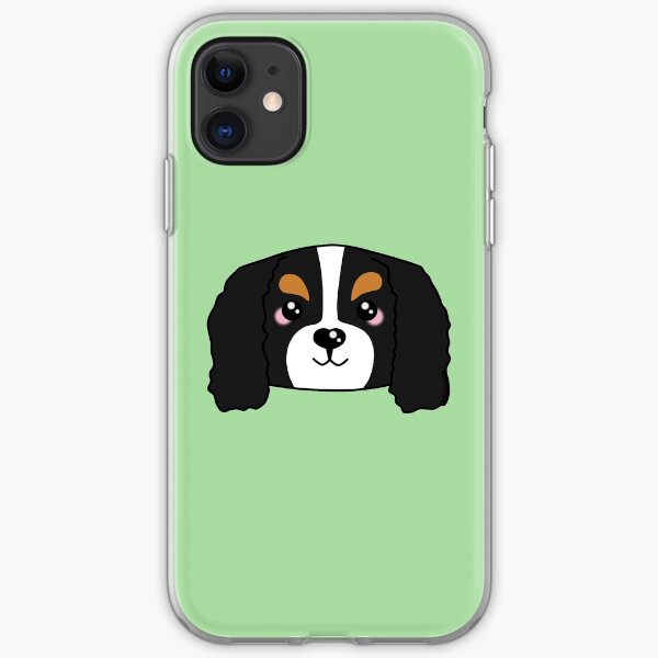 Cute Cavalier King Charles Spaniel iPhone Soft Case