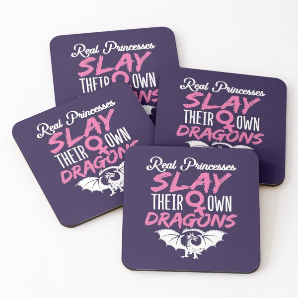Item preview, Feminism Women Empowerment - Real Princesses Slay Their Own Dragons designed and sold by jaygo.