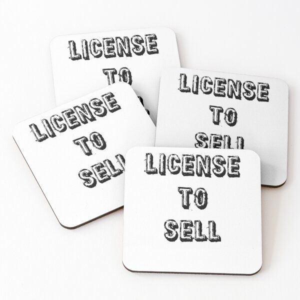 Item preview, Sticker - License To Sell designed and sold by StickersStore.
