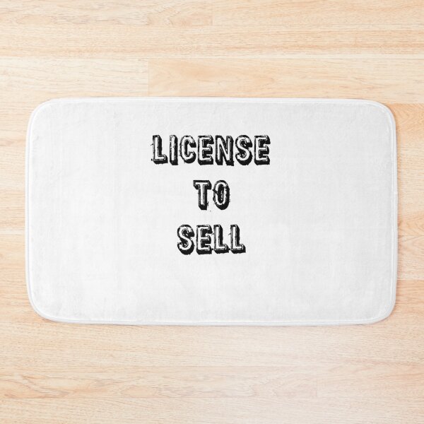 Item preview, Sticker - License To Sell designed and sold by StickersStore.