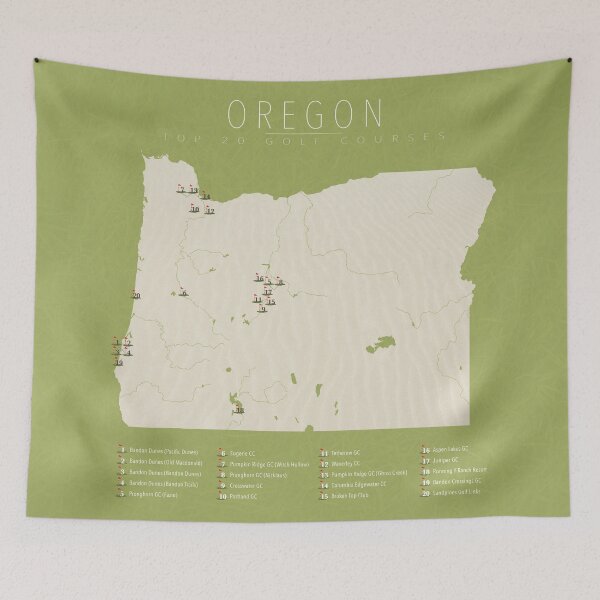 Item preview, Oregon Golf Courses designed and sold by FinlayMcNevin.