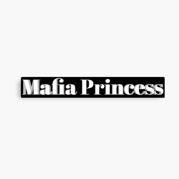 Mafia Princess Canvas Print