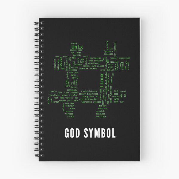 Item preview, God Symbol - Linux/Unix root symbol designed and sold by mstfcntrk.