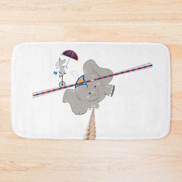 Item preview, Elephant on the tightrope designed and sold by RebecaZum.