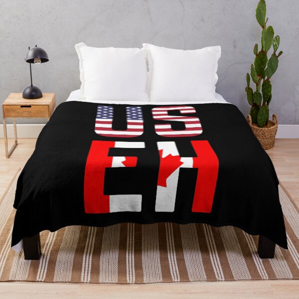 Item preview, USEH America Canada Flag Funny American Canadian designed and sold by LaJCulture.