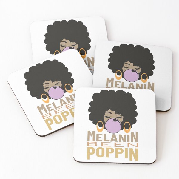 Item preview, Melanin Been Poppin, Melanin Afro Woman Shades Drippin Melanin Shirt, Melanin Poppin, Black Girl Magic designed and sold by Khalu.