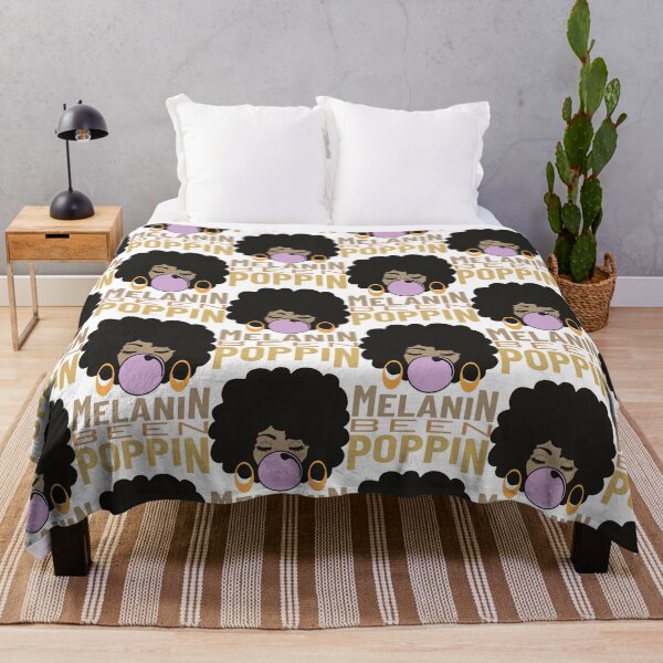 Item preview, Melanin Been Poppin, Melanin Afro Woman Shades Drippin Melanin Shirt, Melanin Poppin, Black Girl Magic designed and sold by Khalu.