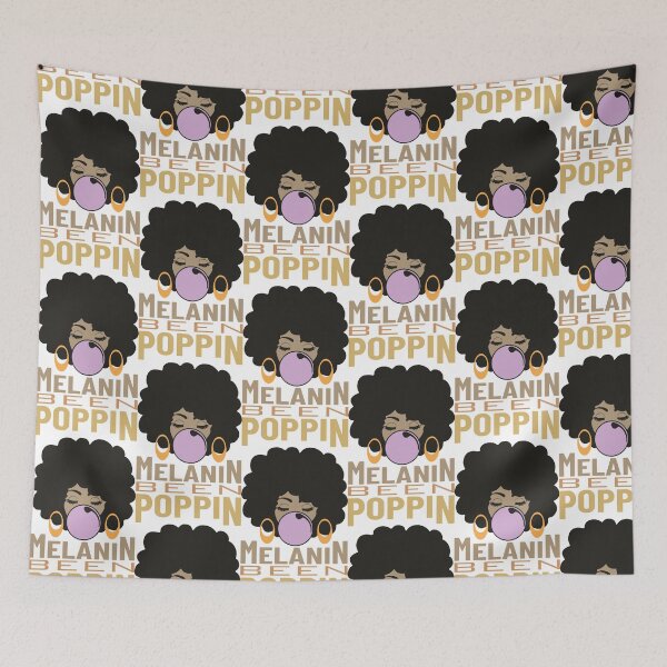 Item preview, Melanin Been Poppin, Melanin Afro Woman Shades Drippin Melanin Shirt, Melanin Poppin, Black Girl Magic designed and sold by Khalu.