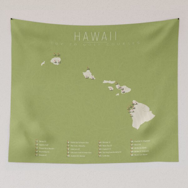 Item preview, Hawaii Golf Courses designed and sold by FinlayMcNevin.