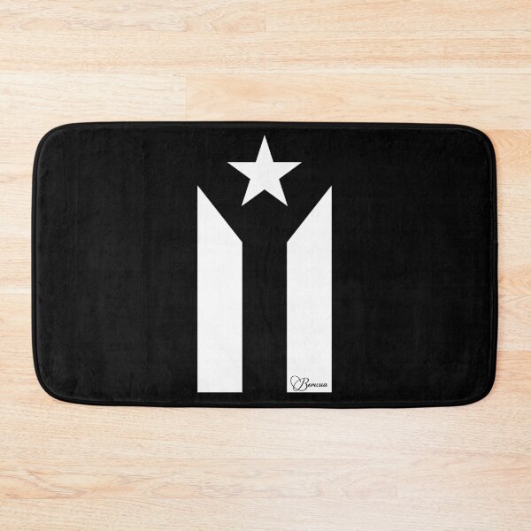 Item preview, Bandera puertorriqueña negra designed and sold by inkedtee.