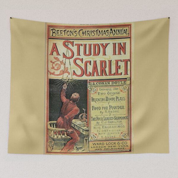 Item preview, Sherlock Holmes - A Study In Scarlet (Vintage Cover) designed and sold by CrimeLab.