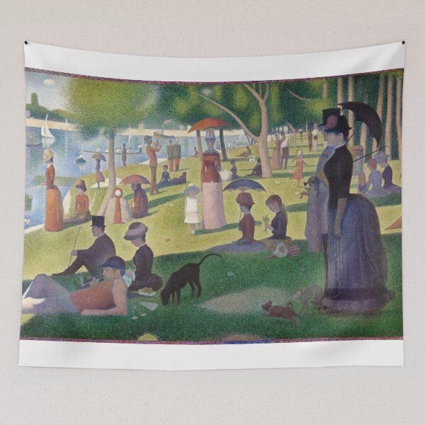 Item preview, Seurat Sunday designed and sold by ChrisSideHustle.