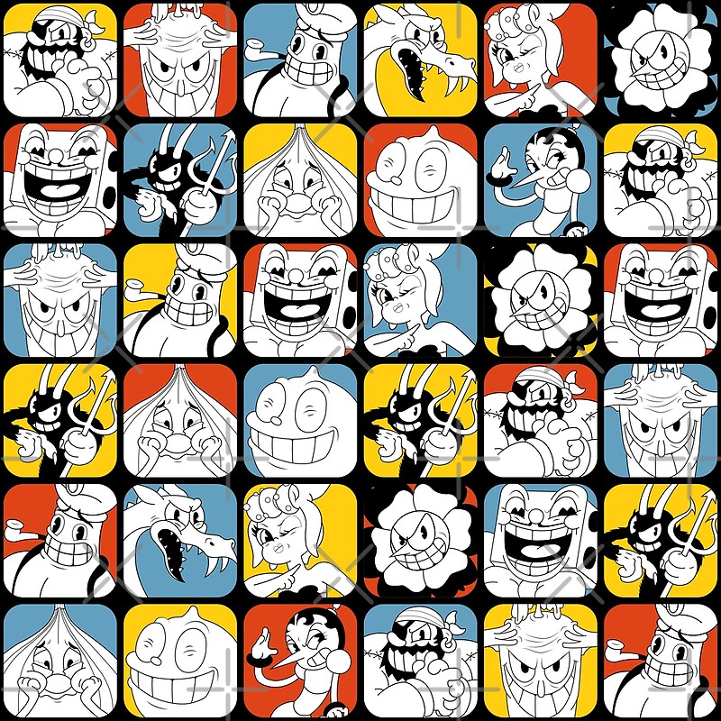 «Cuphead Bosses» De Fantasylife | Redbubble