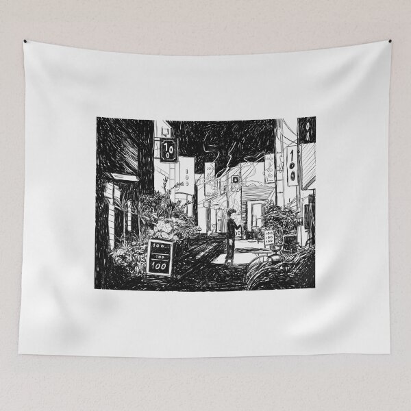 Item preview, one zero zero (black and white version) designed and sold by alex siple.