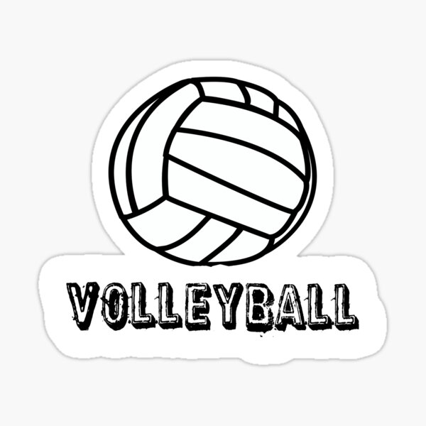 Volleyball Net Stickers Redbubble